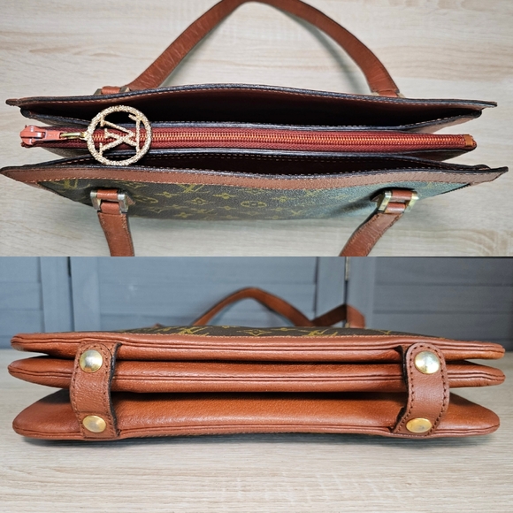 Authentic Vintage LOUIS VUITTON Sac Bavolet Bavore Handbag - Picture 5 of 16